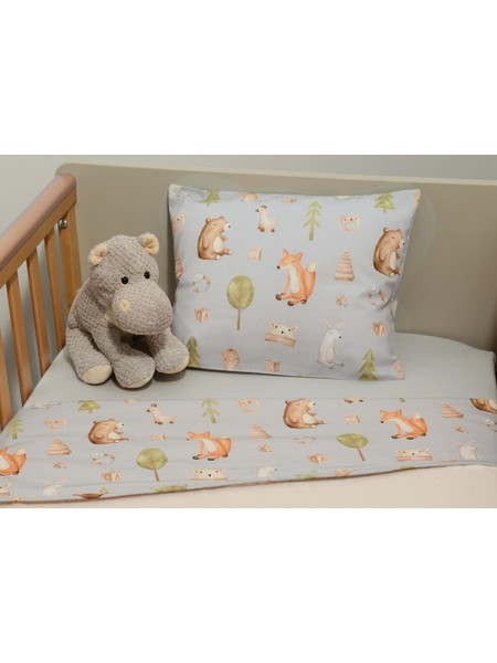 Baby Oliver Des 427 Κουβέρτα Κούνιας Βελουτέ 100x150 Γαλάζια