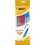 BIC Round Stick Σετ Στυλό Διαρκείας 1mm Πολύχρωμο 6τμχ MM-6