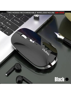 Yilima QS-202 Ασύρματο Bluetooth Ποντίκι Black