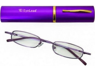 EyeLead Pocket Γυαλιά Πρεσβυωπίας +3.75 Μεταλλικά Μωβ