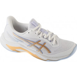ASICS Netburner Ballistic FF 3 Γυναικεία Αθλητικά Παπούτσια για Βόλεϊ Λευκά 1052A083-102