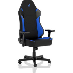 Nitro Καρέκλα Gaming Υφασμάτινη με Ρυθμιζόμενα Μπράτσα Μαύρη Μπλε NC-X1000-BB