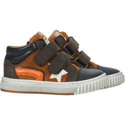 GBB Παιδικά Sneakers Μποτάκια Πορτοκαλί Καφέ AK360-24