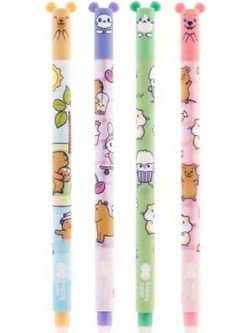 Happy Color Cuties Στυλό Gel που Σβήνει 0.5mm Μπλε 018662