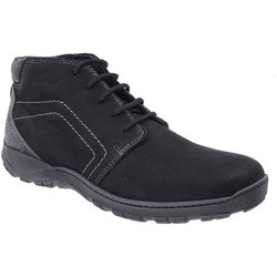 Softies Ανδρικά Μποτάκια Suede Μαύρα 5549