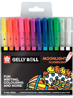Royal Talens Sakura Gelly Roll Σετ Στυλό Gel Πολύχρωμο 12τμχ POXPGBMOO12