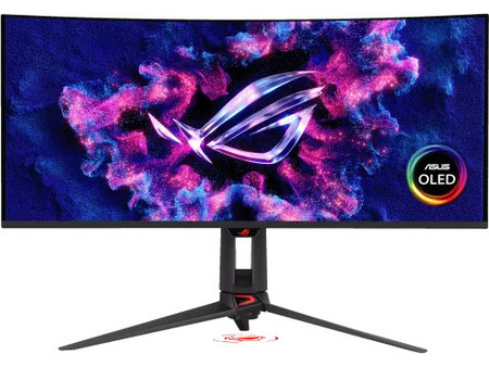 Asus ROG Swift PG34WCDN Ultrawide QD-OLED HDR Curved Gaming Monitor 34" 3440x1440 QHD 360Hz 0.03ms