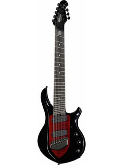 Music Man John Petrucci Ηλεκτρική Κιθάρα ST Style με Μαγνήτες HH & Ταστιέρα Ebony 8 Χορδών Sanguine Red