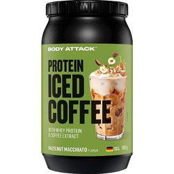 Body Attack Protein Iced Coffee Hazelnut Machiatto Πρωτεΐνη Ορού Γάλακτος 900gr