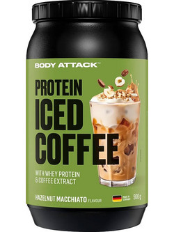 Body Attack Protein Iced Coffee Hazelnut Machiatto Πρωτεΐνη Ορού Γάλακτος 900gr
