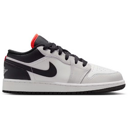 Jordan Air Jordan 1 Παιδικά Sneakers Μαύρα Γκρι Κόκκινα 553560-045