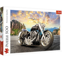Puzzle Trefl Μηχανή στο Ηλιοβασίλεμα 500 Κομμάτια
