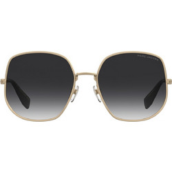 Marc Jacobs MARC916S RHL/9O Γυναικεία Γυαλιά Ηλίου Τετράγωνα Μεταλλικά Χρυσά με Μαύρο Φακό
