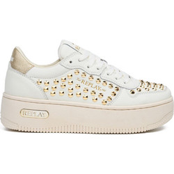 Replay Γυναικεία Sneakers Flatforms Εκρού GWZ5O.000.C0022L-2256