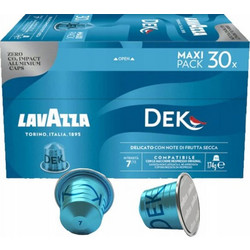Lavazza Κάψουλες Espresso Dek Συμβατές με Μηχανή Nespresso 30τμχ