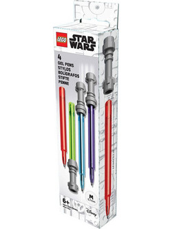 Lego Star Wars Lightsaber Στυλό Gel 4τμχ