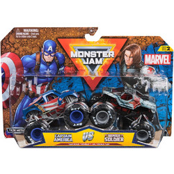 Marvel Monster Jam Captain America vs Winter Soldier