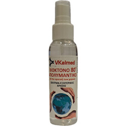 VKalmed Βιοκτόνο 80% Αντισηπτικό Spray Χεριών 100ml