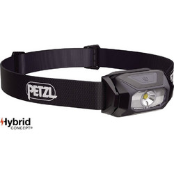 Petzl Tikkina Black E060AB00 Φακός Κεφαλής Εργασίας Μπαταρίας Αδιάβροχος IPX4 300lm