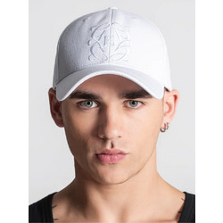 Gianni Kavanagh Καπέλο Jockey Υφασμάτινο Λευκό GKM006425