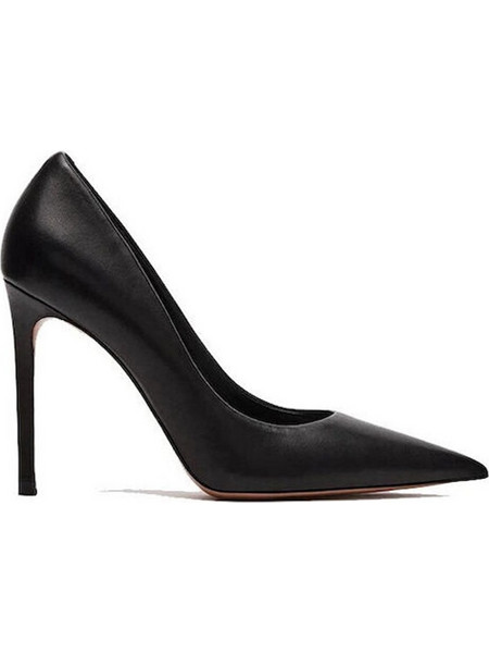 Steve Madden Thrive Γόβες Δερμάτινες με Τακούνι Στιλέτο Μαύρες 11003887-017