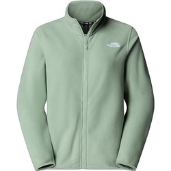 The North Face Glacier Γυναικεία Ζακέτα Φούτερ Μακριά με Φερμουάρ Πράσινο Mint NF0A8D2F