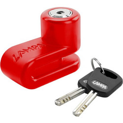 Lampa Pinch Κλειδαριά Δισκόφρενου Μηχανής 5.5mm Κόκκινη