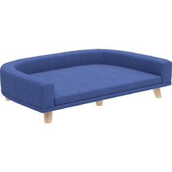 PawHut Καναπές Κρεβάτι Σκύλου Μπλε 98x67cm D04-262V00BU