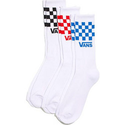 Vans Ανδρικές Κάλτσες Ψηλές με Σχέδια Λευκές 3Pack VN000QBUWHT1