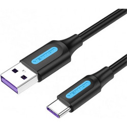 Vention CORBC USB-A to USB-C 0.25m Black