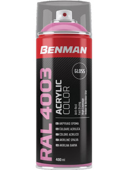 Benman 28512 Σπρέι Βερνίκι Βιολετί Gloss 400ml