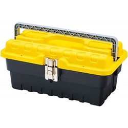 Port-Bag 175201.0135 Βαλίτσα Εργαλείων Πλαστική με Ταμπακιέρα Μ39.5xΠ21xΥ17.7cm