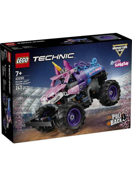 Lego Technic Monster Jam Sparkle Smash Pull-Back για 7+ Ετών 42220