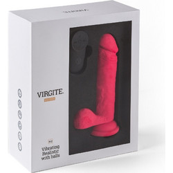 Virgite R12 with Balls & Suction Cup 16.5cm Pink