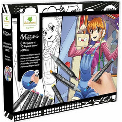 Sycomore Artissimo Manga Σετ Ζωγραφικής 28τμχ 3517130012553