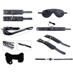 Alive Secret Desires BDSM Set 8pcs Μαύρο