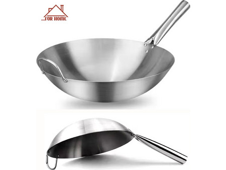 For Home Wok Ανοξείδωτο 40cm GBY-108011-40