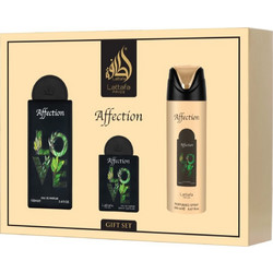 Lattafa Affection Eau de Parfum 100ml + 20ml + Perfumed Spray 200ml