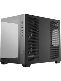 Deepcool CG330-3F Black Mini Tower Κουτί Υπολογιστή RGB με Πλαϊνό Παράθυρο