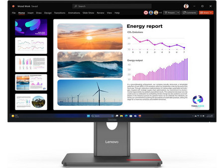Lenovo ThinkVision P24Q-40 IPS Monitor 23.8" 2560x1440 QHD 120Hz 6ms