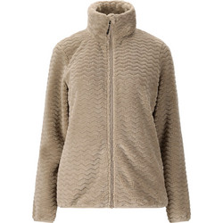 Whistler Γυναικεία Ζακέτα Fleece Μακριά με Φερμουάρ Μπεζ W243194-1265