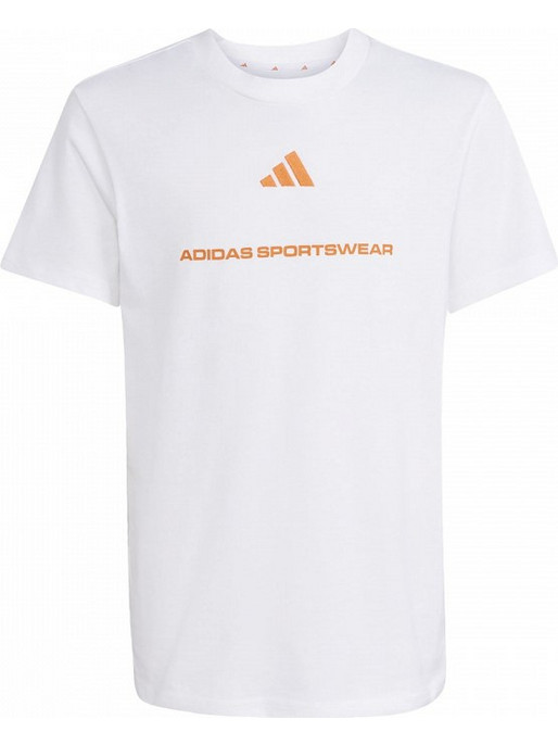 Adidas Παιδικό T-Shirt Κοντομάνικο Λευκό KG5189