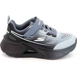 Skechers Tidal-Tech Παιδικά Sneakers Γκρι Μαύρα 404040L-BKDN