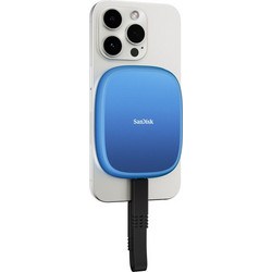 Sandisk Creator Phone 1TB Εξωτερικός Σκληρός Δίσκος SSD 1.8" USB-C USB 3.2 Blue