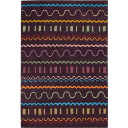 Kayoom Spirit Χαλί Ορθογώνιο 170x240cm 3085 Πολύχρωμο Λιλά