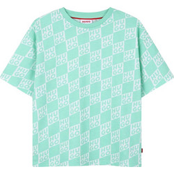 Hugo Παιδικό T-Shirt Κοντομάνικο Βεραμάν G01022-72B