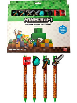 Puckator Minecraft Σετ Στυλό Gel 8τμχ