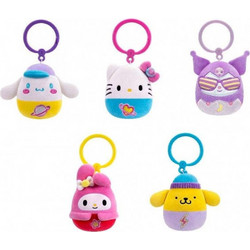 Jazwares Squishmallows Sanrio Hello Kitty & Friends Kawaii Tokyo με Κλιπ Διάφορα Σχέδια
