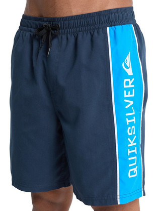 Quiksilver EveryDay Clicker Volley 17'' Ανδρικό Μαγιό Βερμούδα με Σχέδια Navy Μπλε EQYJV04203