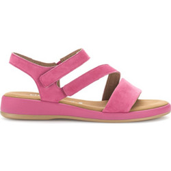 Gabor Γυναικεία Σανδάλια Suede Ανατομικά Φούξια 22733N-44